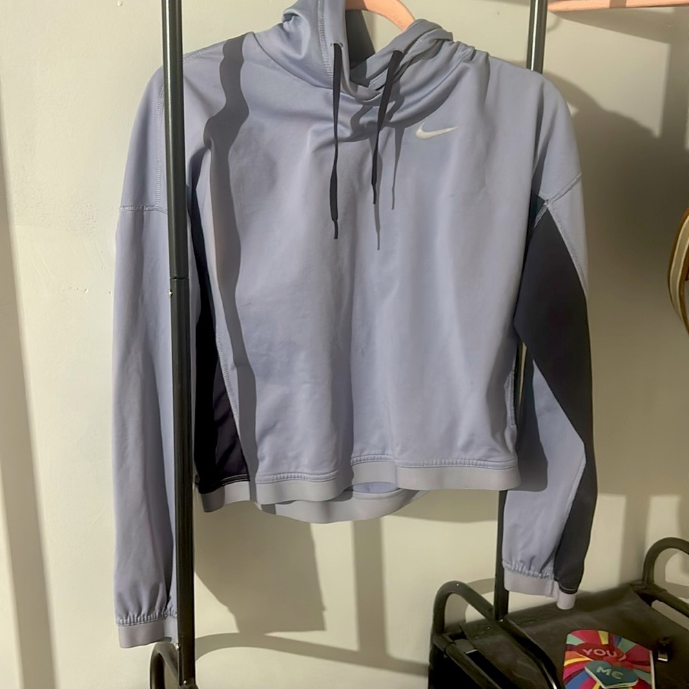 Purple Nike dry fit running pullover